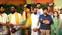 சிரஞ்சீவி படத்தில் இணைந்த பிரபல மலையாள நடிகை அனஸ்வரா ராஜான்......