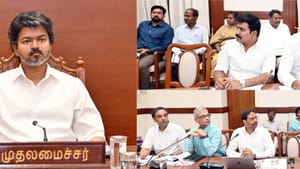 மேகதாது அணை விவகாரம்.. சட்ட நடவடிக்கைகள் விரைந்து எடுக்க முதல்வர் விஜய் அறிவுறுத்தல்..