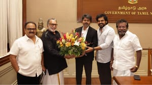 முதலமைச்சர் விஜயை நேரில் சந்தித்து வாழ்த்திய நடிகர் சங்க நிர்வாகிகள்