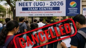 வினாத்தாள் கசிவு- மே 3ல் நடந்த நீட் (யுஜி) தேர்வு 2026 செல்லாது என அறிவிப்பு...