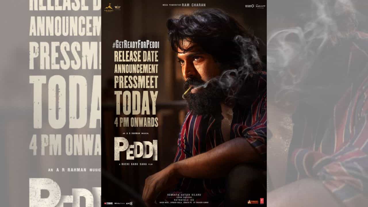 ராம் சரணின் பெத்தி படத்தின் ரிலீஸ் எப்போது? இன்று மாலை வெளியாகும் அதிகாரப்பூர்வ அப்டேட்