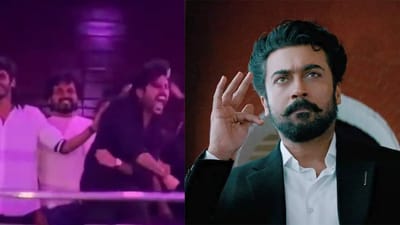 கருப்பு படத்தின் ரிலீஸை உணர்வுபூர்வமா கொண்டாடிய ஆர்.ஜே.பாலாஜி