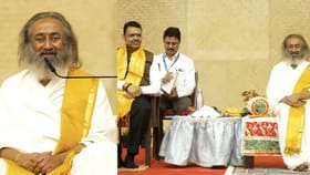 70வது வயதில் குருதேவ் ஸ்ரீ ஸ்ரீ ரவிசங்கர்: உலகத் தலைவர்கள் பங்கேற்ற ஆர்ட் ஆஃப் லிவிங் அமைப்பின் 45வது ஆண்டு விழா.....