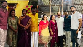 சன் டிவியில் வரும் புதிய சீரியல்.. வைரலாகும் ஷூட்டிங் போட்டோஸ்!...