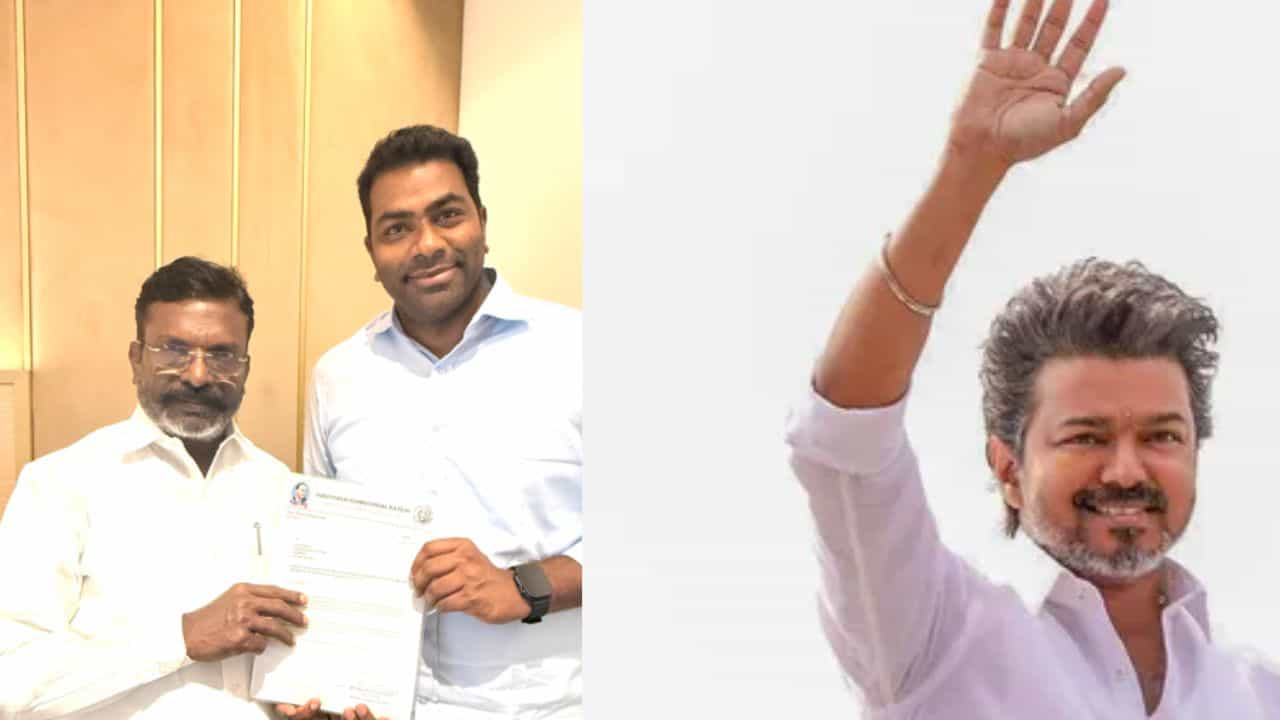 தவெக ஆட்சி அமைக்க விசிக ஆதரவு - கடிதத்தை வழங்கினார் அக்கட்சியின் தலைவர் திருமாவளவன்!