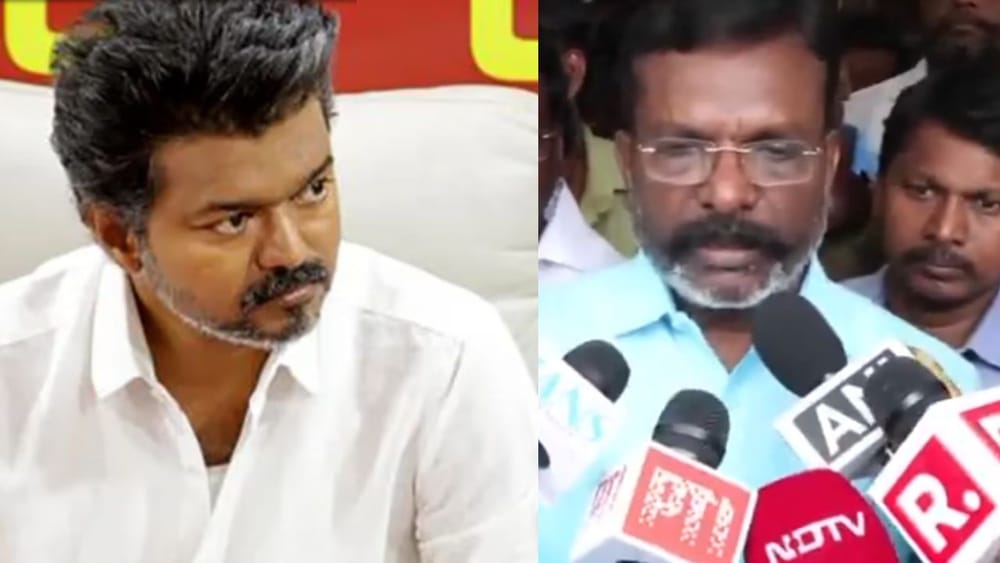 விஜய்க்கு ஆதரவா? திருமாவளவன் பரபரப்பு பேட்டி