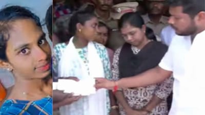 செவிலியரின் குடும்பத்துக்கு அரசு உதவி: அமைச்சர் வழங்கினார்!