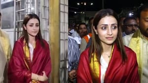 Trisha Krishnan: தனது ஸ்பெஷல் தினத்தில்.. திருப்பதியில் சுவாமி தரிசனம் செய்த திரிஷா கிருஷ்ணன்!