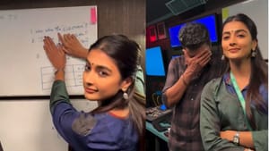 ஜன நாயகன் பட ஷூட்டிங்கில் தளபதி விஜயை வெட்கப்பட வைத்த பூஜா ஹெக்டே… வைரலாகும் வீடியோ