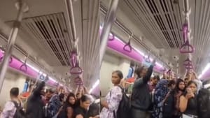 Viral Video : புனே மெட்ரோ ரயிலில் பெய்த மழை.. பயணிகள் அவதி.. இணையத்தை அதிர்ச்சிக்குள்ளாக்கிய வீடியோ!