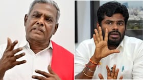 அண்ணாமலை போடுவது மாரீச மான் வேடமாகும்.. இதை தமிழக மக்கள் அறிவர்.. பெ.சண்முகம் விமர்சனம்!...