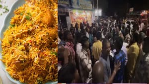 பிரியாணி கடையில் பயங்கர மோதல்.. வன்முறையை வேடிக்கை பார்த்த போலீஸார்.. சென்னையில் பகீர்!! பிரியாணி கடையில் பயங்கர மோதல்.. வன்முறையை வேடிக்கை பார்த்த போலீஸார்.. சென்னையில் பகீர்!!