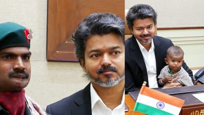 இராணுவ வீரரின் குழந்தையை மடியில் வைத்து கொஞ்சி மகிழ்ந்த முதல்வர்