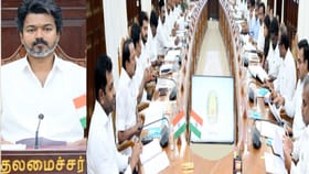“தவறு செய்தால் கடும் நடவடிக்கை!”.. முதல் அமைச்சரவைக் கூட்டத்திலேயே அமைச்சர்களுக்கு முதல்வர் விஜய் எச்சரிக்கை!...