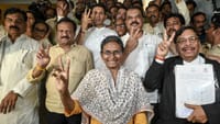 மாநிலங்களவை வேட்புமனு நிராகரிப்பு.. காங்கிரஸ் தலைவர்கள் தர்ணா.....
