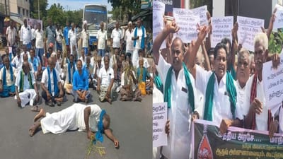தமிழகம் முழுவதும் விவசாயிகள் தீவிர போராட்டம்!!