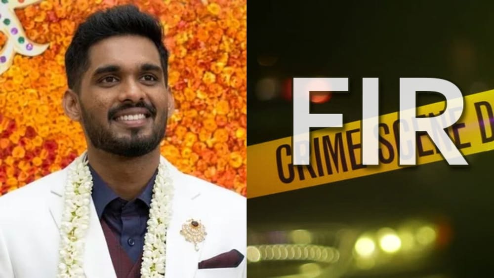 திமுக எம்.பி. கலாநிதி வீராசாமி மகன் மீது வழக்குப்பதிவு!