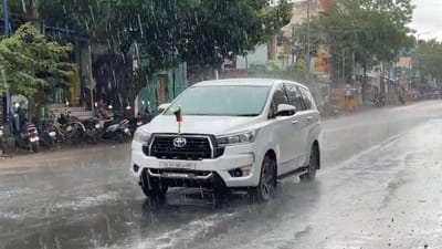 வெயிலுக்கு மத்தியில் தூத்துக்குடியில் கொட்டித் தீர்த்த கனமழை!