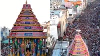 காஞ்சிபுரம் வரதராஜ பெருமாள் கோயில் தேரோட்டம் கோலாகலம்!...