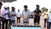 பத்ம பூஷன் விருது பெற்ற மம்முட்டி... கொண்டாடிய ஓம் படக்குழுவினர்...