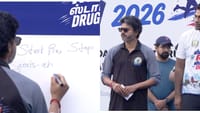 மக்களுடன் இணைந்து மாரத்தானில் பங்கேற்ற முதலமைச்சர் விஜய்.....