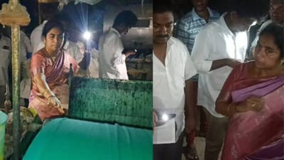நாமக்கல்லில் பெண் அமைச்சர் விஜயலட்சுமி நள்ளிரவில் ரெய்டு!