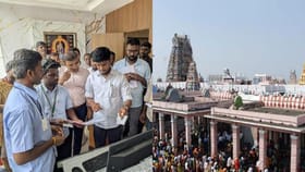 பழனி முருகன் கோயிலில் அதிரடி ஆய்வு.. அதிகாரிகளை லெப்ட் ரைட் வாங்கிய அமைச்சர் ரமேஷ்.. விழிபிதுங்கி நின்றனர்!...