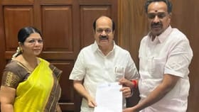 எம்.ஆர். விஜயபாஸ்கர் ராஜினாமா.. கரூர் தொகுதி காலியானதாக அறிவிப்பு.....