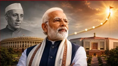 நேருவின் சாதனையை முறியடிக்கத் தயாராகும் பிரதமர் மோடி...