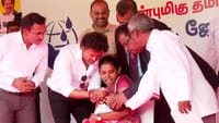போலியோ சொட்டு மருந்து முகாம்.. தொடங்கி வைத்த முதல்வர் விஜய்!...