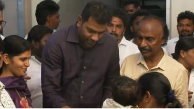 சொட்டு மருந்து முகாம் - அமைச்சர் ஆதவ் அர்ஜுனா தொடங்கி வைத்தார்!