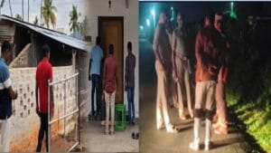 வீடு புகுந்து துப்பாக்கி முனையில் கொள்ளை..