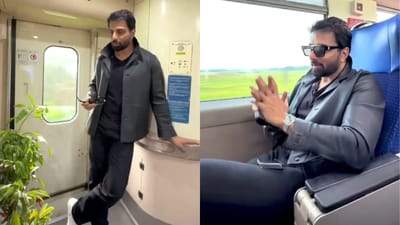 ரயில் பயணத்தின் நினைவுகளை பகிர்ந்த நடிகர் சோனு சூட்!