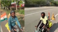 சைக்கிள் மூலம் 12 ஜோதிர்லிங்கம்.. 114 நாட்களில் 14 மாநிலங்கள்.....