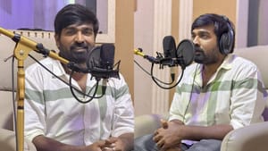 ஸ்லம் டாக் 33 டெம்பிள் ரோடு பட டீசருக்கான டப்பிங்கை முடித்த விஜய் சேதுபதி