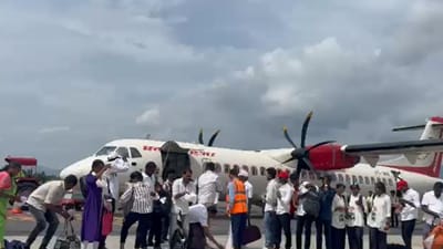 முதல் முறை விமானத்தில் பயணம் செய்த ஏற்காடு பழங்குடியினர்!