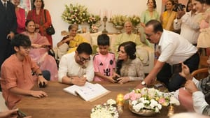 Aamir Khan: மூன்றாவது மனைவியை கரம்பிடித்தார் பாலிவுட் ஹீரோ அமீர் கான்! Aamir Khan: மூன்றாவது மனைவியை கரம்பிடித்தார் பாலிவுட் ஹீரோ அமீர் கான்!