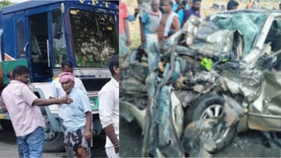 திருப்பூரில் நிகழ்ந்த கோர விபத்து: 6 பேர் துடிதுடித்து பலி!