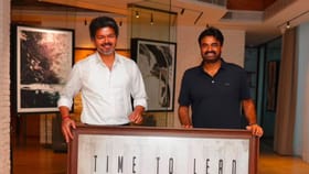 Time To Lead.. முதல்வர் விஜயை சந்தித்து மறக்கமுடியாத பரிசை வழங்கிய இயக்குநர் ஏ.எல்.விஜய்!...