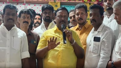 'தவெகவுக்கு ஆதரவா? சபாநாயகர் ஜே.சி.டி. பிரபாகரிடம் கோரிக்கை