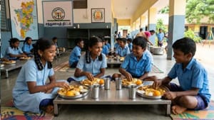 பள்ளி மாணவர்களுக்கு சத்துணவில் சிக்கன் பிரியாணி.. ஆகஸ்ட் 5 பட்ஜெட்டில் அதிரடி அறிவிப்பு வெளியாகுமா? பள்ளி மாணவர்களுக்கு சத்துணவில் சிக்கன் பிரியாணி.. ஆகஸ்ட் 5 பட்ஜெட்டில் அதிரடி அறிவிப்பு வெளியாகுமா?