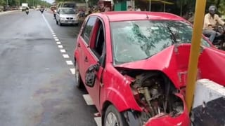 கோவையில் தடுப்புச் சுவரில் கார் மோதி ஒருவர் உயிரிழப்பு..