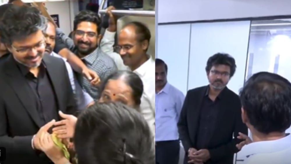 சென்னை மெட்ரோ ரயில் 2ஆம் கட்டப் பணிகளை ஆய்வு செய்த முதல்வர் விஜய்