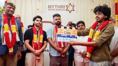 பூஜையுடன் தொடங்கியது துருவ் விக்ரமின் புதுப் படம்...
