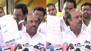 “நான் ஓடி ஒளிந்தேனா”.. மருத்துவ ஆவணங்கள், விமான டிக்கெட்டுகளைக் காட்டி எ.வ.வேலு ஆக்ரோஷம்! “நான் ஓடி ஒளிந்தேனா”.. மருத்துவ ஆவணங்கள், விமான டிக்கெட்டுகளைக் காட்டி எ.வ.வேலு ஆக்ரோஷம்!