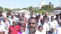 கடல் மண் அள்ளும் கட்டுமான நிறுவனம் - மீனவர்கள் கடும் எதிர்ப்பு!...