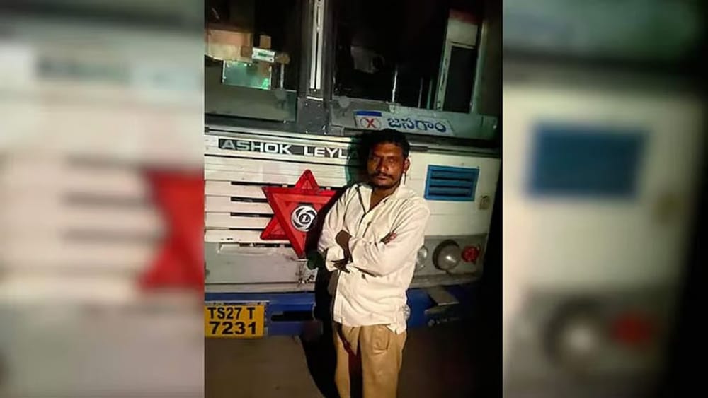 அரசு பேருந்தை திருடிச் சென்ற போதை ஆசாமி!