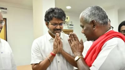 முதல்வர் விஜய்யுடன் இடது சாரி கட்சி தலைவர்கள் சந்திப்பு