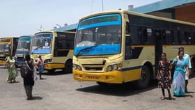 மேகதாட்டு அணை பிரச்சனை.. தமிழகம் – கர்நாடகா பேருந்துகள் எல்லையில் நிறுத்தம்!.. ஓசூரில் பயணிகள் தவிப்பு!!...