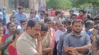 இறந்தவரின் உடலை வாங்க மறுத்து உறவினர்கள் போராட்டம்!